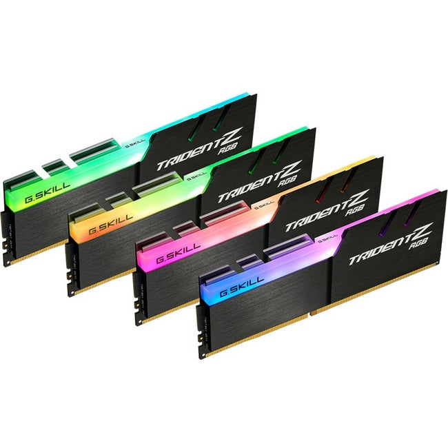 G.SKILL Trident Z RGB RAM Module for Desktop PC - 32 GB (4 x 8GB) - DDR4-3600/PC4-28800 DDR4 SDRAM - 3600 MHz - CL18 - 1.35 V G.SKILL Trident Z RGB RAM Module for Desktop PC - 32 GB (4 x 8GB) - DDR4-3600/PC4-28800 DDR4 SDRAM - 3600 MHz - CL18 - 1.35 V